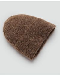Mango - Rib-Knit Cap - Lyst