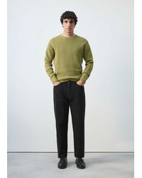 Mango - Medium-Knit Microstructure Sweater - Lyst
