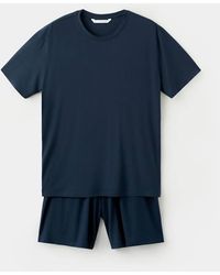 Mango - Elastic Waistband Pyjama Set - Lyst