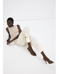 Mango - Heel Non-Structured Sandals - Lyst