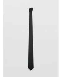 Mango - Smooth Micro-Structured Tie - Lyst