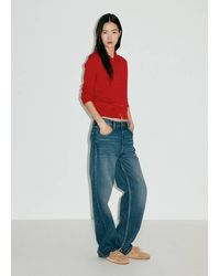 Mango - Cardigan With Buttons And Lapel Collar - Lyst