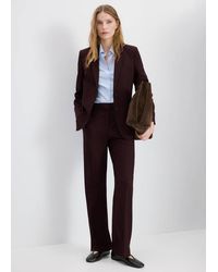 Mango - Straight-Fit Suit Blazer - Lyst