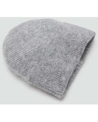 Mango - Rib-Knit Cap - Lyst
