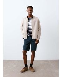 MANGO TEEN - Cotton Bermuda Shorts - Lyst