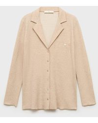 Mango - Double-Face Cotton T-Shirt - Lyst