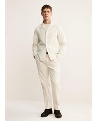 Mango - 100% Cotton Overshirt With Pockets - Lyst
