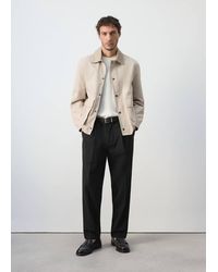 Mango - Water-Repellent Jacket With Pockets - Lyst