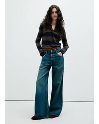 Mango - Cardigan With Buttons And Lapel Collar - Lyst