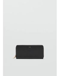 Mango - Saffiano-Effect Wallet - Lyst