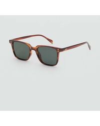 Mango - Rectangular-Frame Sunglasses - Lyst