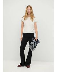 MANGO TEEN - Fold-Over Waist Leggings - Lyst