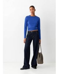 MANGO TEEN - Long Sleeve Cotton T-Shirt - Lyst