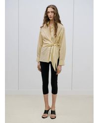 Mango - Stripped Knot Shirt - Lyst