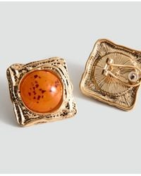Mango - Set Aus 2 Kombinierten Ohrringen - Lyst
