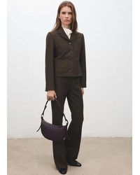 Mango - Oval Shoulder Bag - Lyst