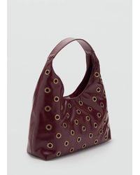 MANGO TEEN - Studded Tote Bag - Lyst