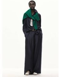 Mango - Hemdbluse Aus Modal Mit Nadelstreifen - Lyst