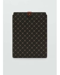 Mango - Laptop Case With Printed Logo - Lyst