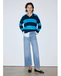 Mango - Catherin Culotte High-Rise Jeans - Lyst