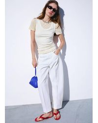 Mango - High-Rise Balloon Jeans - Lyst