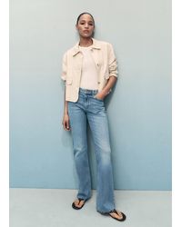 Mango - Flared Jeans Fiona Mit Mittlerer Bundhöhe - Lyst
