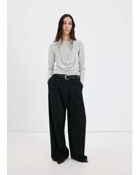 Mango - Combined-Design Sweater - Lyst