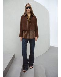Mango - Pocket Striped Shirt - Lyst