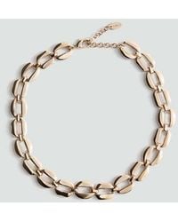 Mango - Collier Maxi-Chaîne Or - Lyst