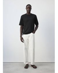 Mango - Relaxed Fit T-Shirt 260Gsm - Lyst