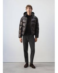 Mango - Water-Repellent Quilted Anorak - Lyst