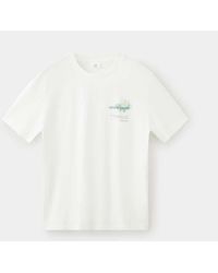 Mango - 100% Cotton Printed T-Shirt - Lyst