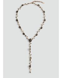 Mango - Metal Pendant Necklace - Lyst