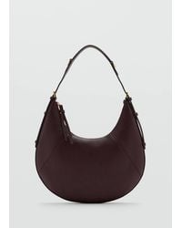 Mango - Oval Shoulder Bag - Lyst