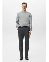 Mango - Knit Striped Sweater - Lyst