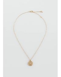 MANGO TEEN - Horoscope Pendant Necklace - Lyst