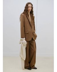 Mango - Pinstripe Suit Blazer - Lyst