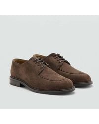 Mango - Split Leather Suit Shoes - Lyst