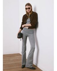Mango - Studded Knitted Sweater - Lyst