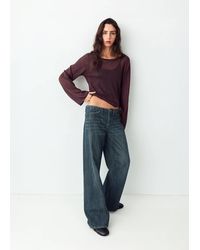 MANGO TEEN - Knit Jumper With Opening Detail - Lyst
