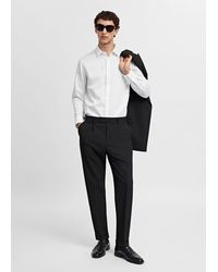 Mango - 100% Cotton Slim-fit Suit Shirt - Lyst