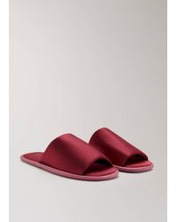 Mango - Satin Trainers With Contrast Piping - Lyst