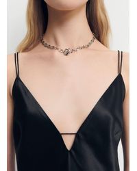 Mango - Link Chain Necklace - Lyst