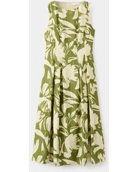 sachin and babi light blue dress Mango MNG Chiffon Floral Print Maxi Dress SIZES S,M,L