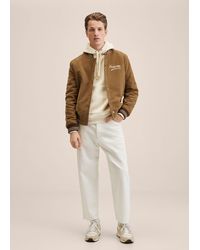 varsity jacket mango