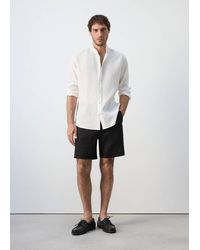 Mango - Regular-Fit 100% Linen Shirt - Lyst