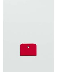 Mango - Small Nylon Wallet - Lyst