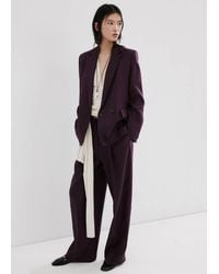 Mango - Linen Suit Jacket - Lyst