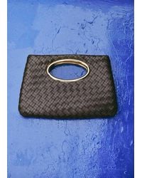 Mango - Braided Handbag - Lyst