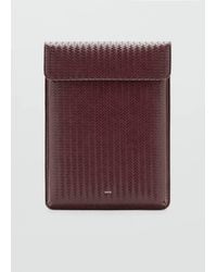 Mango - Braided Laptop Sleeve - Lyst